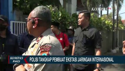 Polisi Bekuk 2 Pelaku Pembuat Ekstasi Jaringan Internasional di Semarang!