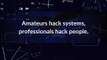amateurs hack system, professional hack people #hack #cybersecurity #kalilinux