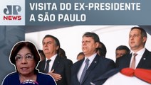 Bolsonaro participa de evento de formatura de policiais militares; Dora Kramer analisa
