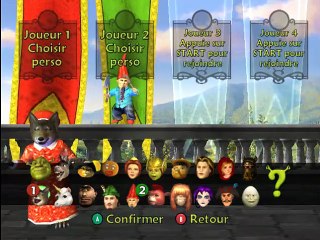 Shrek SuperSlam online multiplayer - ngc