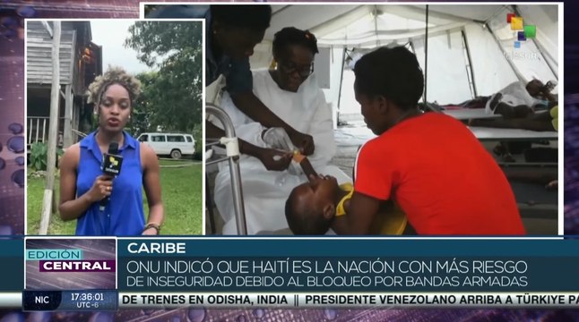 Edición Central 02-06: Más de 700 fallecidos y 4 mil casos sospechosos por brote de cólera en Haití