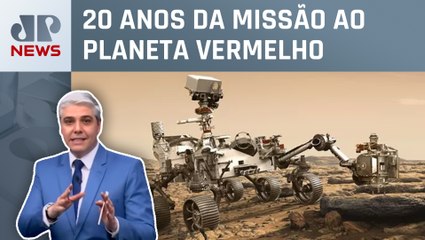 Sonda realiza inédita transmissão da órbita de Marte; Marcelo Favalli analisa