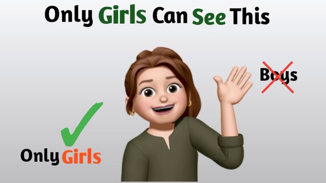 Only Girls Can See Something In This