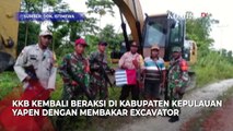 Berulah Lagi, KKB Bakar Excavator Minta Polisi Bebaskan Anggotanya yang Ditangkap