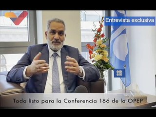 Descargar video: Entrevista exclusiva con el Secretario General de la OPEP Haitham Al-Ghais