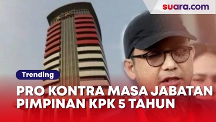 'Nurul Ghufron Bilang Alhamdulilah, Novel Baswedan Innalilahi' Pro Kontra Masa Jabatan Pimpinan KPK 5 Tahun