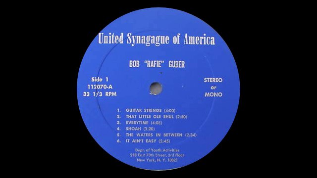 Bob Rafie Guber – The Silent Death Of Lee Avenue Folk, World, & Country, Acoustic, Folk