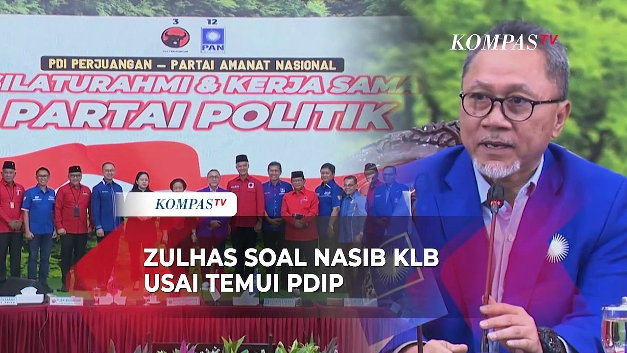 Zulhas Bicara Soal Nasib KIB Usai Bertemu PDI P: Mimpinya Mulai Agak Beda-Beda