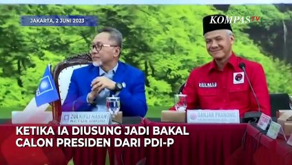 Senyum Ganjar Diingatkan Megawati Harus Bilang Sebagai Petugas Partai