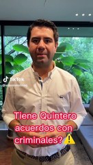 Simón Molina afirma que Daniel Quintero tiene acuerdos con criminales