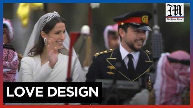 Jordan crown prince weds Saudi architect in lavish ceremony