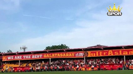 Galatasaray taraftarından olay tezahürat: Ali Koç bizi bırakma