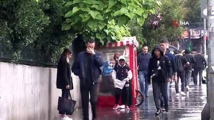 İstanbul'da Sabah Saatlerinde Yağmur Etkili Oldu