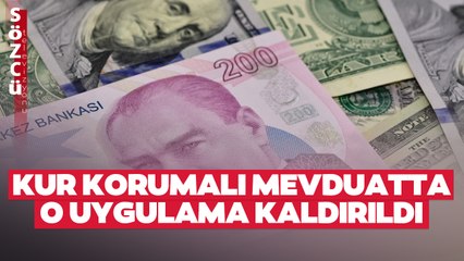 Download Video: Merkez Bankasından Yeni Uygulama! Kur Korumalı Mevduatta Döviz Primi Kaldırıldı