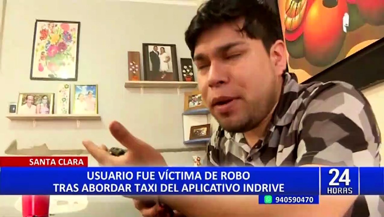 Santa Clara: músico pide taxi InDrive y le roban amenazándolo con cuchillo