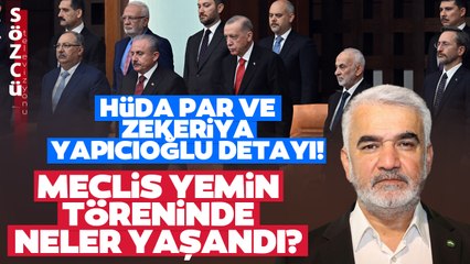 Descargar video: Meclis Yemin Töreninde HÜDA PAR ve Zekeriya Yapıcıoğlu Detayı!