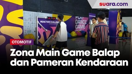 Selain Nonton Balapan di Trek, Ini Zona Main Game Balap dan Pameran Kendaraan Listrik