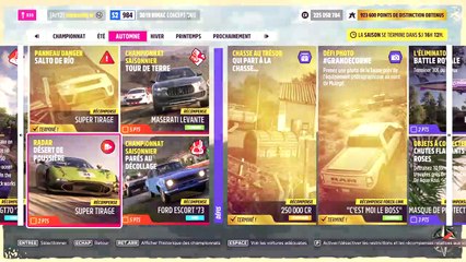 Forza Horizon 5 radar désert de poussière