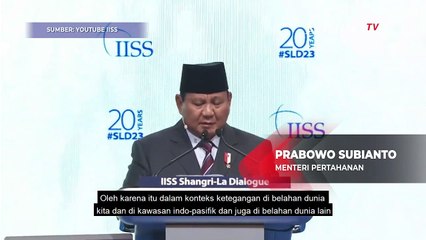 Prabowo Singgung Situasi AS-China di Forum IISS Shangri-La Dialogue, Yakin Soal Hal Ini!
