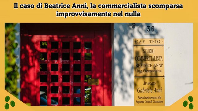 Il caso di Beatrice Annì, la commercialista scomparsa improvvisamente nel nulla