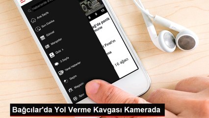 Bağcılar'da Yol Verme Kavgası Kamerada