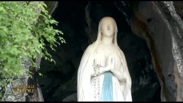 I Viaggi del cuore , puntata dedicata al santuario di Lourdes