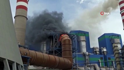 Incendie à la centrale thermique d'Afşin-Elbistan B