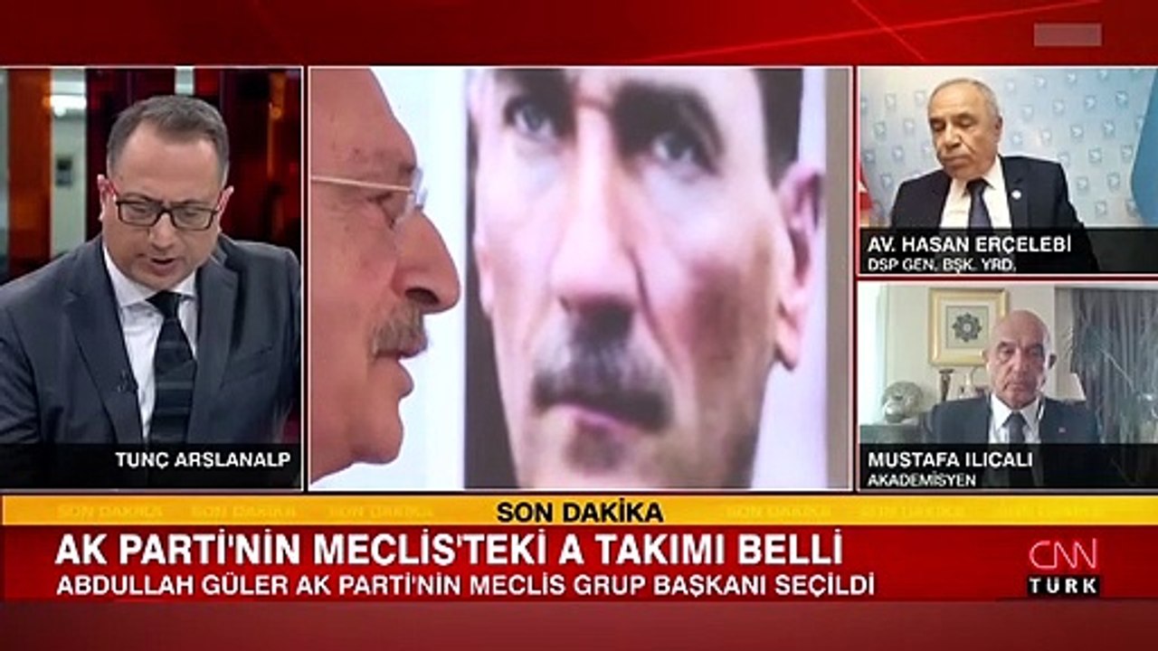 Qui est devenu le vice-président du groupe du parti AK ? Le groupe de l'Assemblée du parti AK a-t-il été déterminé ? Qui fait partie du groupe de l'Assemblée du parti AK ?