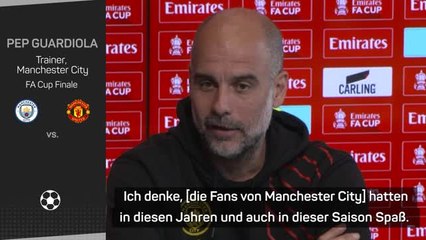 Guardiola an Fans: Trinkt "richtige Menge an Bier"