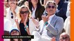 Roland-Garros : Caroline Roux éprise de son puissant mari, bisous tendres et câlins face à Anne-Sophie Lapix