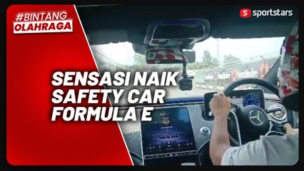 Menjajal Naik Safety Car di Formula E Jakarta 2023, Begini Rasanya