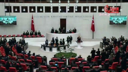 Cumhurbaşkanı Recep Tayyip Erdoğan, TBMM Genel Kurulu'nda yemin etti
