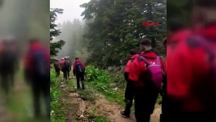 Perdu lors de la collecte d'herbes médicinales à Uludağ, recherché pendant 2 jours