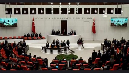 Erdoğan, Meclis'te yemin etti