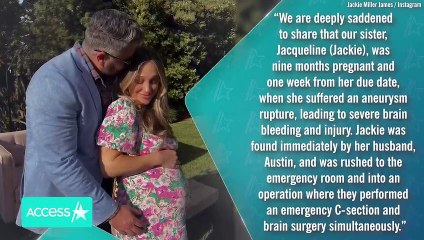 Influencer Jackie Miller James In Coma After Brain Aneurysm At 9 Months Pregnant