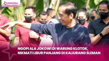 Ngopi ala Jokowi di Warung Klotok, Nikmati Libur Panjang di Kaliurang Sleman