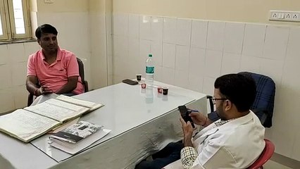 दौसा. चिकित्सक ने रेडियोलोजिस्ट को मारे थप्पड़, जमकर हुआ हंंगामा