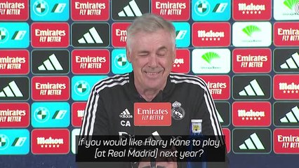 Kane to Real Madrid? Ancelotti addresses the rumours