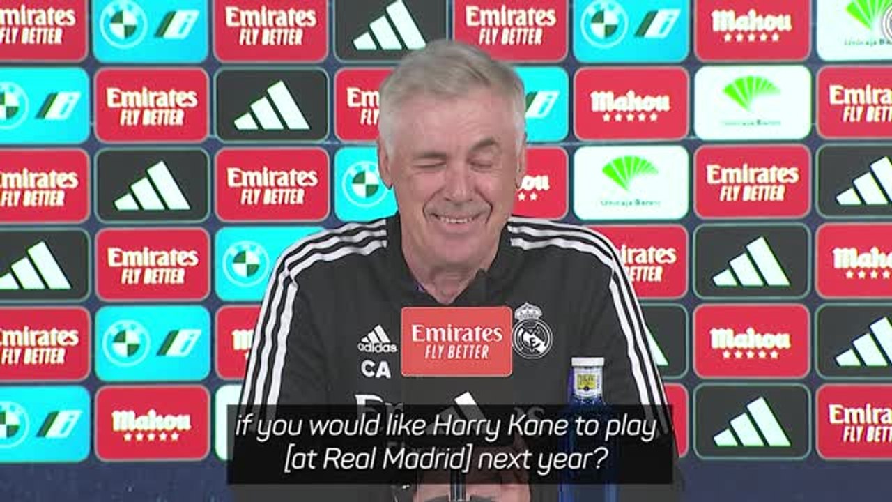 Kane to Real Madrid? Ancelotti addresses the rumours