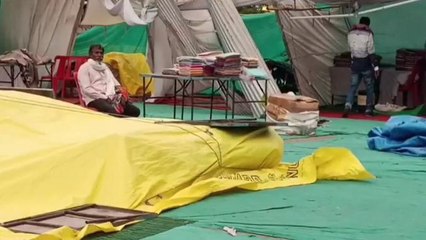 धार: आंधी तूफ़ान ने मचाई तबाही, भयानक मंजर देख हैरान रह गये लोग