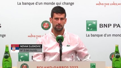 Djokovic sale al paso de los abucheos: el pero es lo que no se debe permitir en el deporte