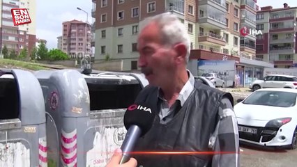 Ankara’da aşırı yağış sebebiyle fareler caddeleri bastı