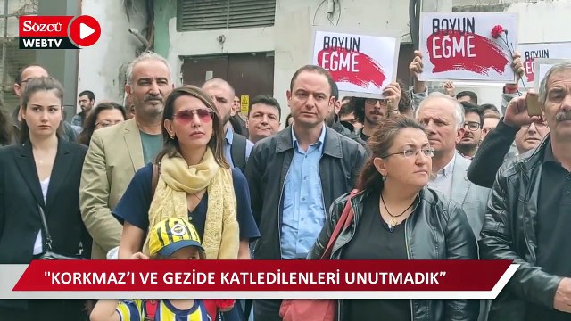 Ali İsmail Korkmaz, saldırıya uğradığı sokakta anıldı