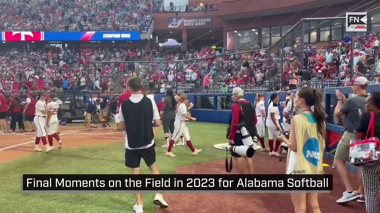 Final Moments on the Field in 2023 for Alabama Softball video Dailymotion