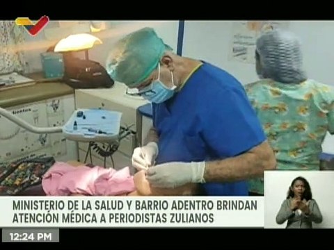 Zulia | Ministerio Salud benefició a más de 150 periodistas con Jornada de Atención Médica Integral