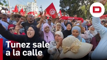 Protestan contra Kais Saied y el referéndum constitucional en Túnez