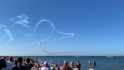 Frecce Tricolori a Ravenna: emozioni a Punta Marina