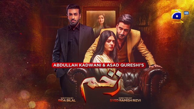 Zakham Mega Episode 11 - [Eng Sub]- 19th June 2022 - Aagha Ali - Sehar Khan - HAR PAL GEO
