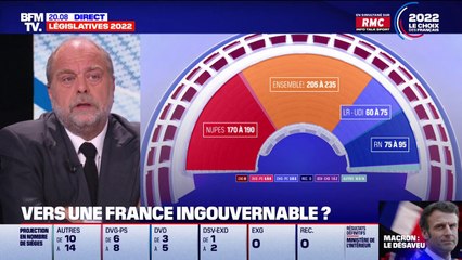 Éric Dupond-Moretti: "C'est une première place décevante"