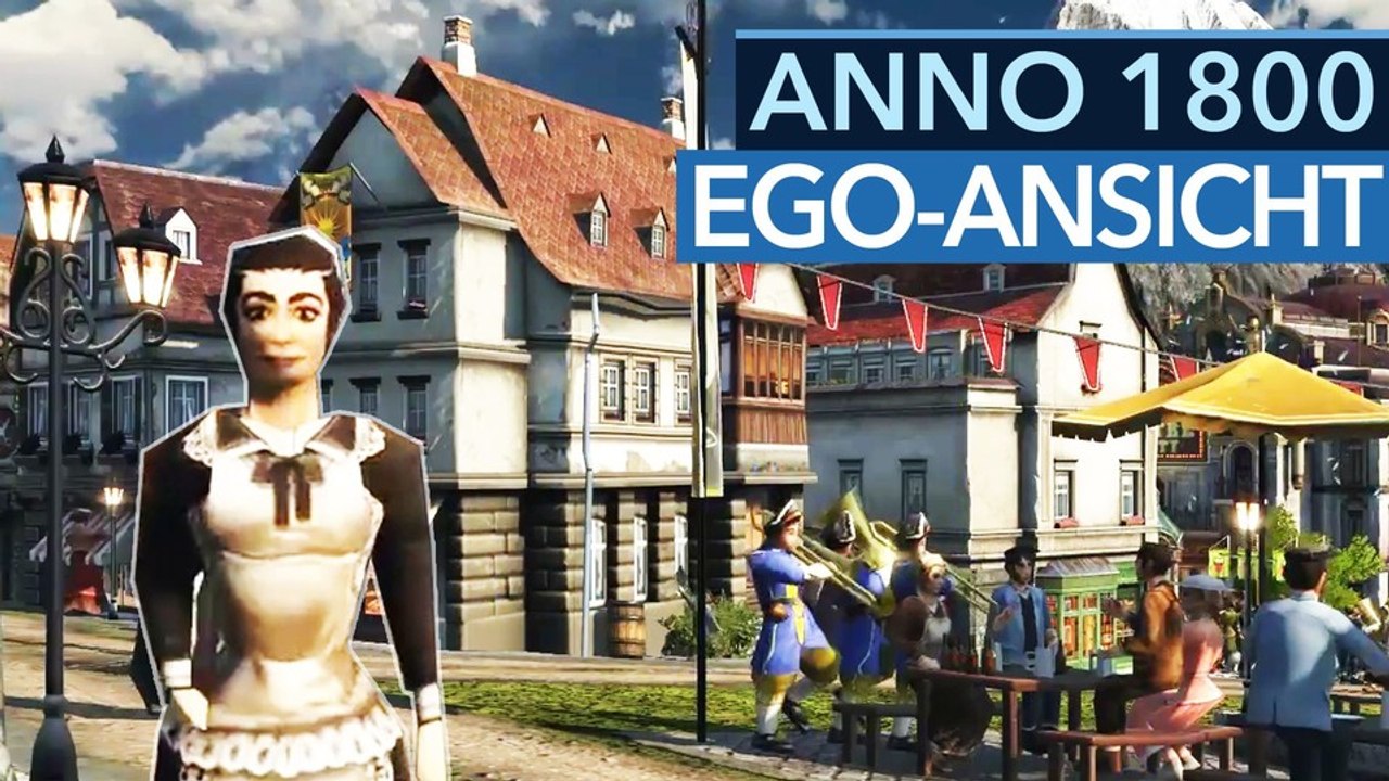 Anno 1800 in der Ego-Perspektive - First Person durch eine Endgame-Welt